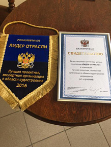 АО «ЦНИИМФ» НАГРАЖДЕН ВЫМПЕЛОМ РОСМОРРЕЧФЛОТА «ЛИДЕР ОТРАСЛИ»